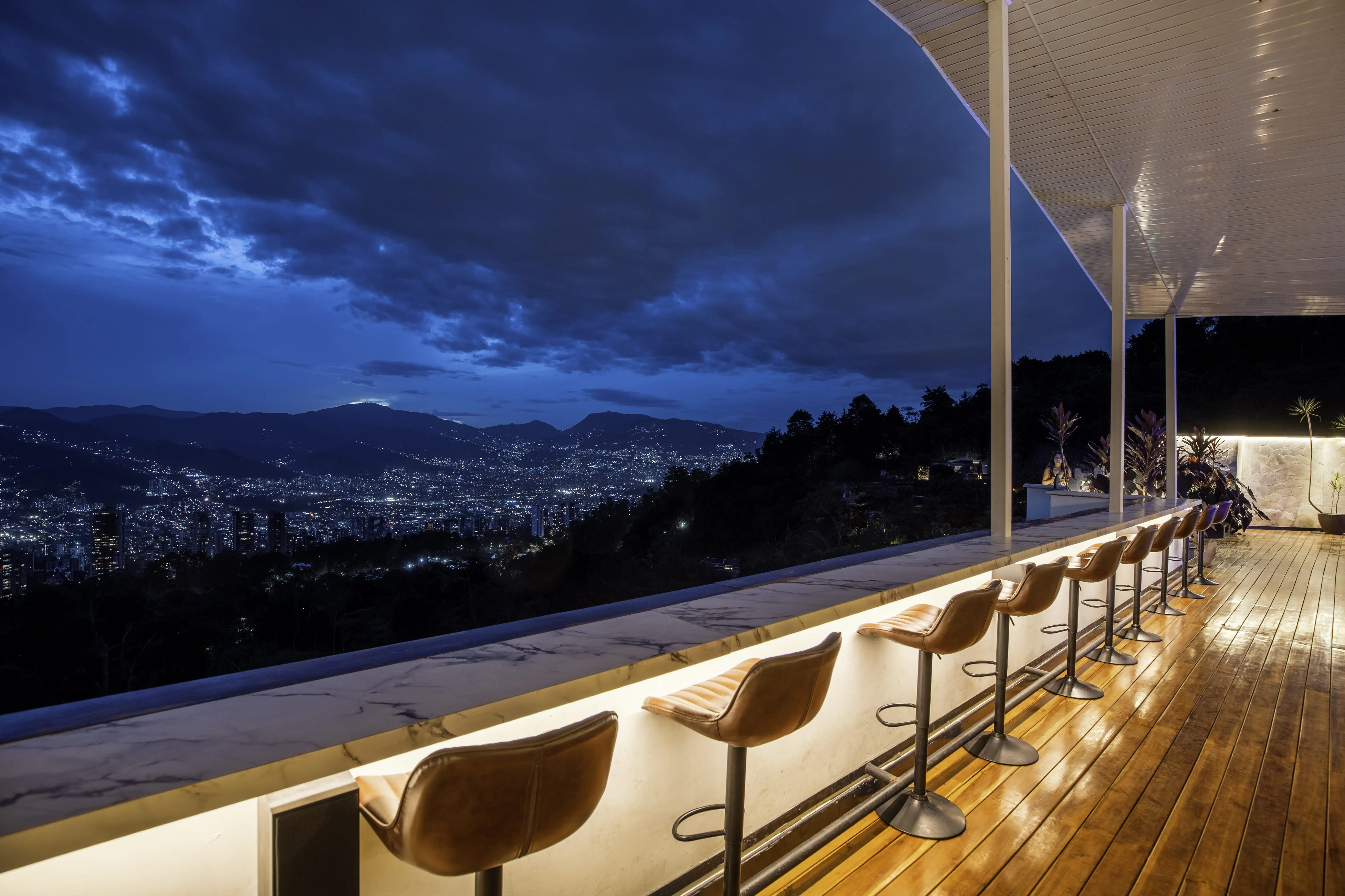 Rooftop Panoramic Medellin image